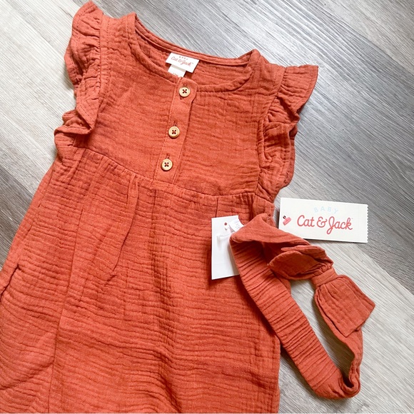 NWT Cat & Jack 12M Girls Fall Outfit - Picture 3 of 4